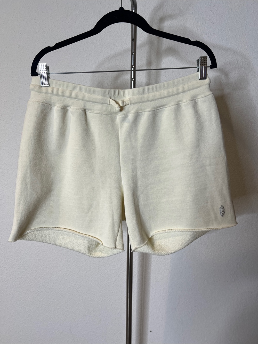 Free People Movement x Upcycle Cream Women's Lounge Shorts